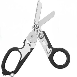 <span class=keywords><strong>Tijeras</strong></span> Lezerman <span class=keywords><strong>Raptor</strong></span>, Multifuncionales para Exteriores, Médicas, de Emergencia, Plegables, 6 en 1 - Product Image 1