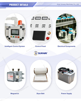 Machine de stérilisation automatique par micro-ondes de type tunnel pour épices, équipement de déshydratation par micro-ondes pour poudres d'assaisonnements / farine