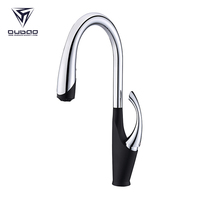 Robinet de cuisine en laiton avec capteur de mouvement commercial, nouvelle idée, robinet de lavabo escamotable