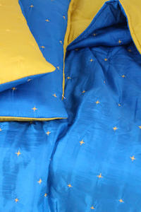 Ensemble de literie en soie naturelle de haute qualité, sur mesure, tissé à la main, pour hôtel de luxe, resort et villa. Couleur unie/personnalisée. - Product Image 5