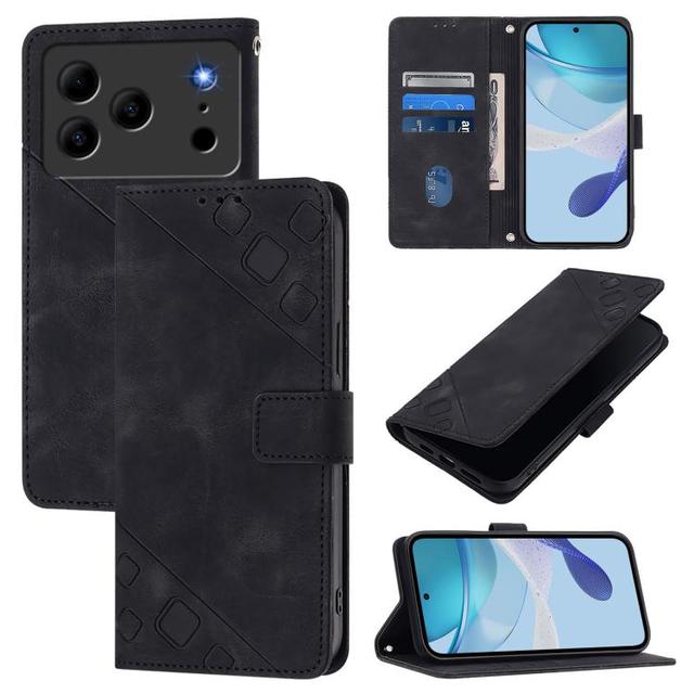 Dropshipping For Doogee Note 56 Note 56 Pro Skin-feel Embossed Leather Mobile Phone Case