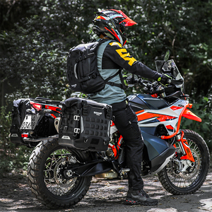 Rhinowalk 35L Motosiklet Yan Çantası, ADV Motosiklet Aksesuarları için Motosiklet Sele Kuyruk Çantası - Product Image 6