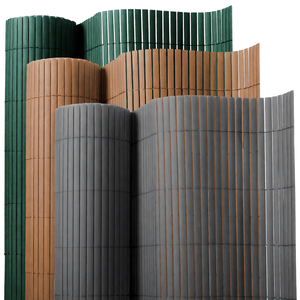 TAK Barato Rolo de Cerca de Bambu <span class=keywords><strong>Artificial</strong></span> de 0,8m em Plástico PVC para Privacidade e Segurança, Preto - Product Image 1