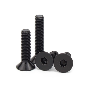 Tornillos de máquina de cabeza avellanada Torx de acero al carbono grado 10.9, chapados en negro, GB2673, de seis lóbulos, M3 M4 M5 M6 M8 M10 - Product Image 3