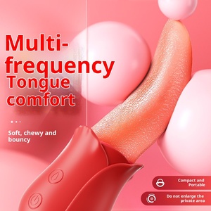 Lengua baile Amor canción 10 frecuencias vibrador juguetes sexuales masturbación femenina utensilios pene masaje palo 1 unid/caja - Product Image 2