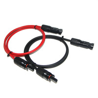 Cableado Solar Personalizado de 12AWG 4mm2 con Aislamiento XLPE y Conectores Solares para Panel Solar de Computadora Industrial