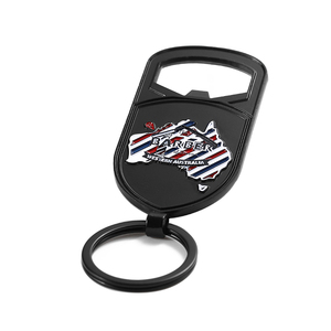 Tùy chỉnh 3D Úc bản đồ thiết kế mở chai Keyring thiết kế mát mẻ Bar bia Opener Kẽm hợp kim kim loại men chai Opener <span class=keywords><strong>Keychain</strong></span> - Product Image 2