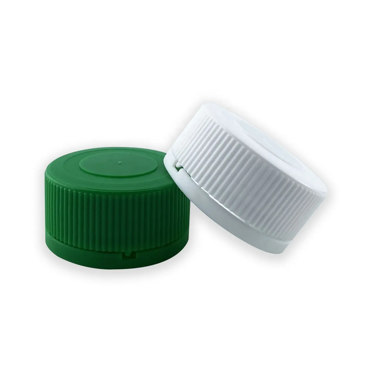 35mm PP Plastic Salad Oil Chemical Tamper Evident Screw Cap Striped Matte Anti-theft Cap Pilfer Proof Caps