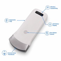 Escáner veterinario portátil inalámbrico de ultrasonido para perros, gatos y animales pequeños y grandes
