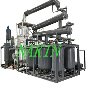 Waste Engine Distillation Oil Purifier Pyrolysis Oil Recycling Oil Refinery Filtration Equipment
