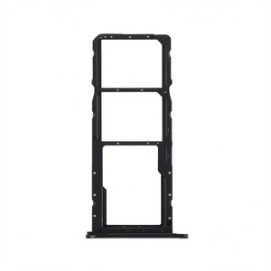 Tiroir double carte SIM pour LG K61 noir, pièce de rechange - Product Image 2