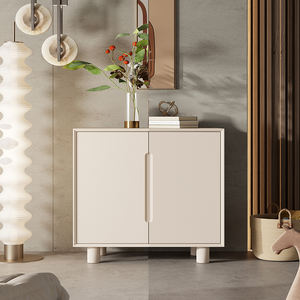 <span class=keywords><strong>ตู้</strong></span>เก็บ<span class=keywords><strong>รองเท้า</strong></span>แบบโมเดิร์นหรูหราสไตล์<span class=keywords><strong>ว</strong></span>าบิซาบิ สีครีม แบบหลายบาน ติดตั้งในตัว สามารถเคลื่อนย้ายได้ ผลิตจากวัสดุลามิเนต สำหรับห้องนั่งเล่น พร้อมบานประตูและลิ้นชัก - Product Image 4