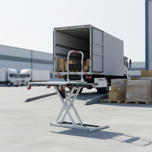 Plataforma Elevadora Eléctrica de Alta Calidad, Carro Hidráulico de Acero para Carga, Plataforma de Carga y Descarga para Camiones, Camionetas y Furgonetas - Product Image 1