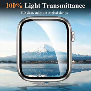 Coque de Protection RYB pour Montre Connectée avec Verre Trempé 3D Intégré pour <span class=keywords><strong>Apple</strong></span> <span class=keywords><strong>Watch</strong></span> Séries 10 9 8 <span class=keywords><strong>7</strong></span> 6 40mm 41mm 44mm <span class=keywords><strong>45mm</strong></span> - Product Image 3