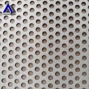 Đục lỗ đục lỗ tấm kim loại đục lỗ với hình dạng lỗ khác nhau cho bộ lọc màn hình khách sạn Hội trường trang trí hàng rào sân vườn - Product Image 2