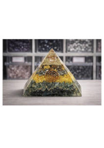 Pyramide d'orgonite de qualité supérieure - Attire l'argent, la prospérité et l'abondance, protection, décoration intérieure et cadeau - Product Image 4
