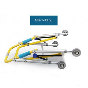<span class=keywords><strong>MK</strong></span> MK07008 Cadre de marche pour enfants pour la rééducation, aide à la marche pour enfant, support des membres inférieurs, canne certifiée CE, 136 kg - Product Image 4