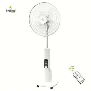 hot selling item standing fan Electric Rechargeable Portable Personal USB solar Floor Fan with solar panel