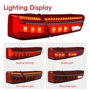โรงงานเว่ยเย่ ผลิตภัณฑ์ใหม่ ไฟท้าย LED ABS สีแดง สำหรับรถยนต์ออดี้ A6 ความสว่าง 8000 ลูเมนส์ 10000K 36V มองเห็นได้ชัดเจน ทนทาน รับประกัน 1 ปี - Product Image 4