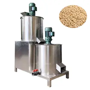 Máquina de descascar sementes de gergelim/máquinas de limpeza para descascar sementes de gergelim preço razoável para venda
