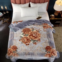 100% Polyester Emboss Raschel Plüsch Nerz Decke Super Soft Four Seasons Verwenden Sie Anti-Pilling ungiftig