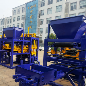 Màu Đỏ Khối Máy Dòng Bê Tông Gạch Máy Xây Dựng Xi Măng Gạch Nhà Máy Xi Măng Gạch Nhà Máy ở Ai Cập - Product Image 2