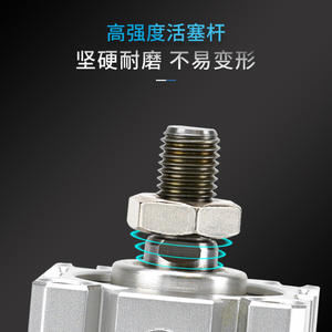 Collection complète de vérins pneumatiques miniatures fins SDA Micro 10x15x25x40x50x63x75x80x100 Neuf Conditionnement du piston - Product Image 3