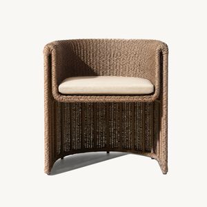 MILOU Nuevo Conjunto de Muebles de Jardín para Patio <span class=keywords><strong>Exterior</strong></span>, Silla de Cuerda Contemporánea Hecha a Mano, Silla de Comedor de Mimbre de <span class=keywords><strong>Resina</strong></span> Resistente a la Intemperie - Product Image 1