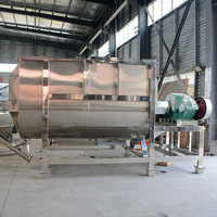 Machine à mélanger avec ruban chauffant en caoutchouc, machine à mélanger le chocolat, machine à mélanger l'alimentation des bovins