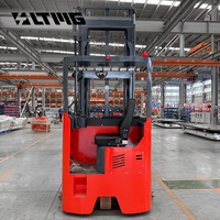 Gerbeur électrique à allée étroite LTMG 3 voies, 1,2 tonne, 1,5 tonne, 1,6 tonne, avec batterie au plomb-acide et caméra