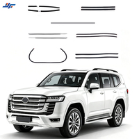 Kit de joints d'étanchéité pour portières LC300 2022-2025 – Bande de caoutchouc complète pour réduction du bruit et protection contre le vent et la poussière pour accessoires Toyota Land Cruiser