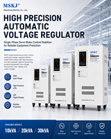 Stabilisateurs AVR AC en cuivre monophasés de nouvelle conception 10KVA 15KVA 20KVA 30KVA, régulateurs/stabilisateurs de tension 220V