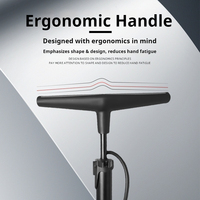 Pompe à air portable haute pression pour vélo, pompe à main pour vélo, vente en gros