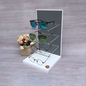 Tùy chỉnh 3 tầng tháo rời vuông <span class=keywords><strong>Acrylic</strong></span> Kính mát Kính mắt hiển thị đứng - Product Image 1