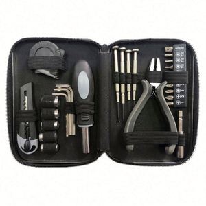 Ensemble d'outils ménagers personnalisé de 27 pièces avec boîte à outils en fer - Trousse à outils essentielle pour les réparations à domicile et les projets de bricolage - Product Image 2