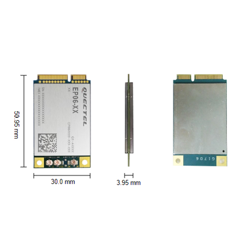 EP06-A EP06 мини Pcie B2/B4/B5/B7/12/B13/B25/B26/B29/B30/B66 4G FDD-LTE/TDD-LTD CAT6 модуль 100% новый и оригинальный