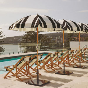 Sombrilla redonda <span class=keywords><strong>de</strong></span> lujo para exteriores <span class=keywords><strong>de</strong></span> 7 pies al por mayor, sombrilla <span class=keywords><strong>de</strong></span> Sol <span class=keywords><strong>de</strong></span> poste <span class=keywords><strong>de</strong></span> madera personalizada para patio junto a la piscina, playa, mercado, centros turísticos - Product Image 6