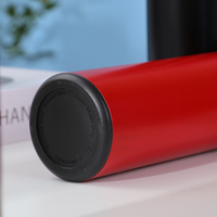 Termo inteligente con pantalla táctil LED, botella para medir la temperatura, frasco de vacío