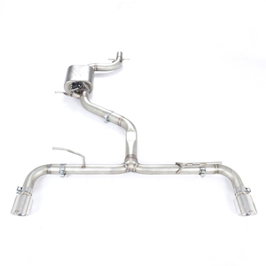 Système d'échappement complet en acier inoxydable de performance de course Valvetronic pour VW <span class=keywords><strong>GOLF</strong></span> MK6 6 <span class=keywords><strong>GTI</strong></span> - Product Image 1