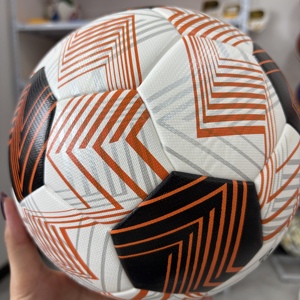 ลูกฟุตบอลรุ่นล่าสุดปี 2025 สำหรับโปรโมชั่น ขายดี ดีไซน์สั่งทำได้ คุณภาพเยี่ยม เย็บด้วยเครื่องจักร - Product Image 1