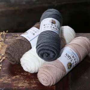 Laine d'alpaga moyennement épaisse <span class=keywords><strong>pour</strong></span> tricot à la main et <span class=keywords><strong>crochet</strong></span>, douce et chaude, <span class=keywords><strong>pour</strong></span> écharpes, bonnets, manteaux, poupées, bébés, DIY, aiguilles, fils, points, WoolfulSpinner - Product Image 5