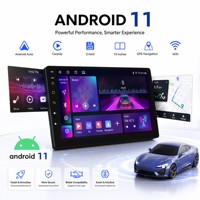 Disponible en Stock: Pantalla Estéreo para Auto con Android 11 de 10 Pulgadas, 2+64G, para Proyectos de Audio para Autos al por Mayor, con WiFi, Bluetooth y Soporte para Cámara