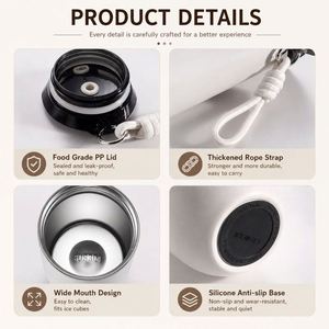 Custom logo 12 oz 16 oz Wholesale Coffee Tumbler Stainless Steel Vacuum Insulated Promotional Gift Travel Coffee Mug With Lid - Product Image 2
