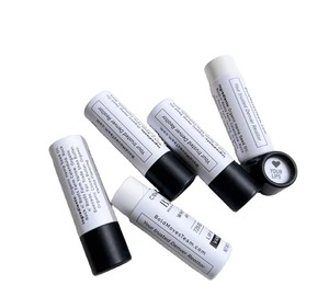 Emballage cosmétique en tube biodégradable et écologique, en carton kraft, type push-up, pour baume à lèvres - Product Image 1