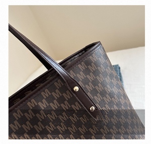 Borsa a Mano di Lusso in Pelle PU per Donne, Ispirata ai Designer, con Doppia <span class=keywords><strong>Tracolla</strong></span>, Elegante Borsa Tote <span class=keywords><strong>Nera</strong></span> - Product Image 6