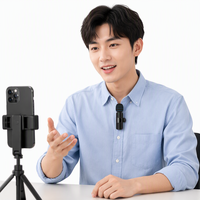 Ensemble de microphones sans fil pour diffusion en direct double