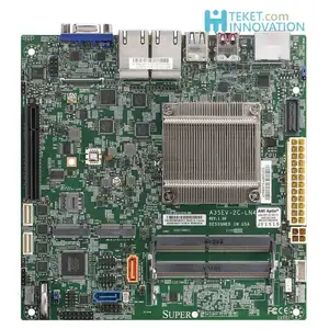 Supermicro के लिए A3SEV-4C-LN4 A3SEV-2C-LN4 सर्वर मदरबोर्ड इंटेल एटम प्रोसेसर x6425E x6211E 1 PCIe 3.0 X2 3 लैन के साथ 1GbE