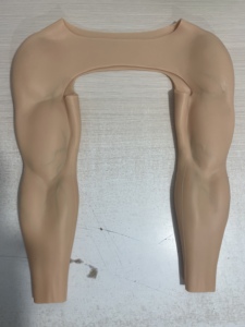 Coussinets de couverture musculaire réaliste en silicone souple pour hommes, pour les épaules et les bras, accessoires de cosplay, couvre-peau, cache-cicatrices, pour costumes et déguisements - Product Image 4
