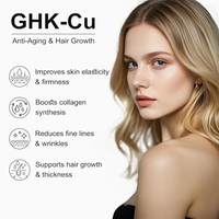 Complément alimentaire à usage oral, 99% de peptide de cuivre bleu pur, capsules GHK-Cu pour marque privée