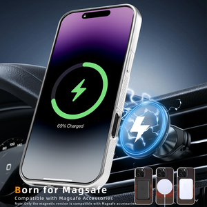 Custodia per telefono in vera fibra di aramide Kevlar <span class=keywords><strong>e</strong></span> carbonio per <span class=keywords><strong>iPhone</strong></span> 17/17 Air/17 Pro/17 Pro Max - Product Image 2